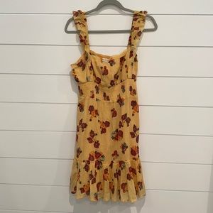 Floral Urban Outfitters mini dress